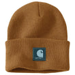 Knit Rubber Patch Beanie