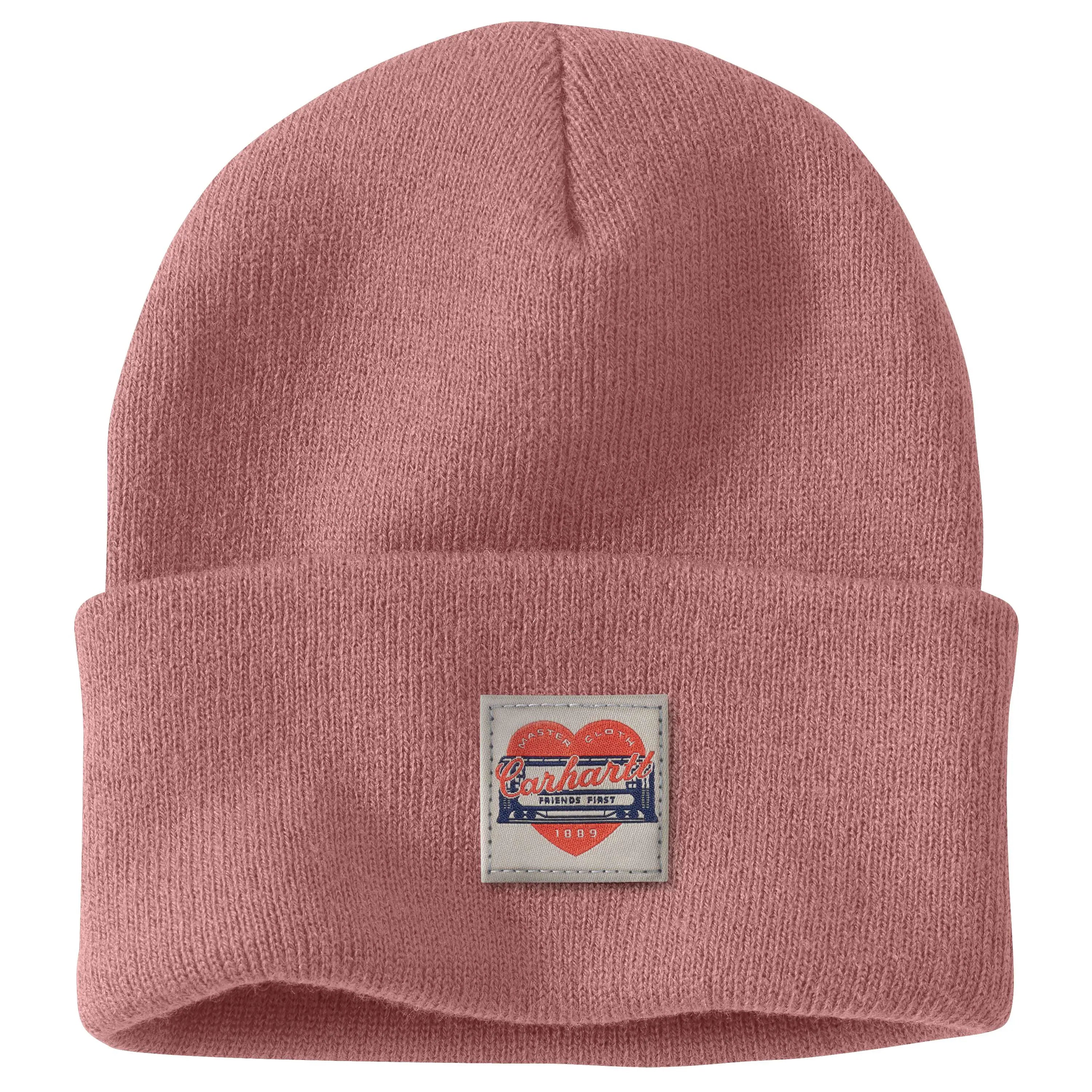 Heart Patch Cap Beanie