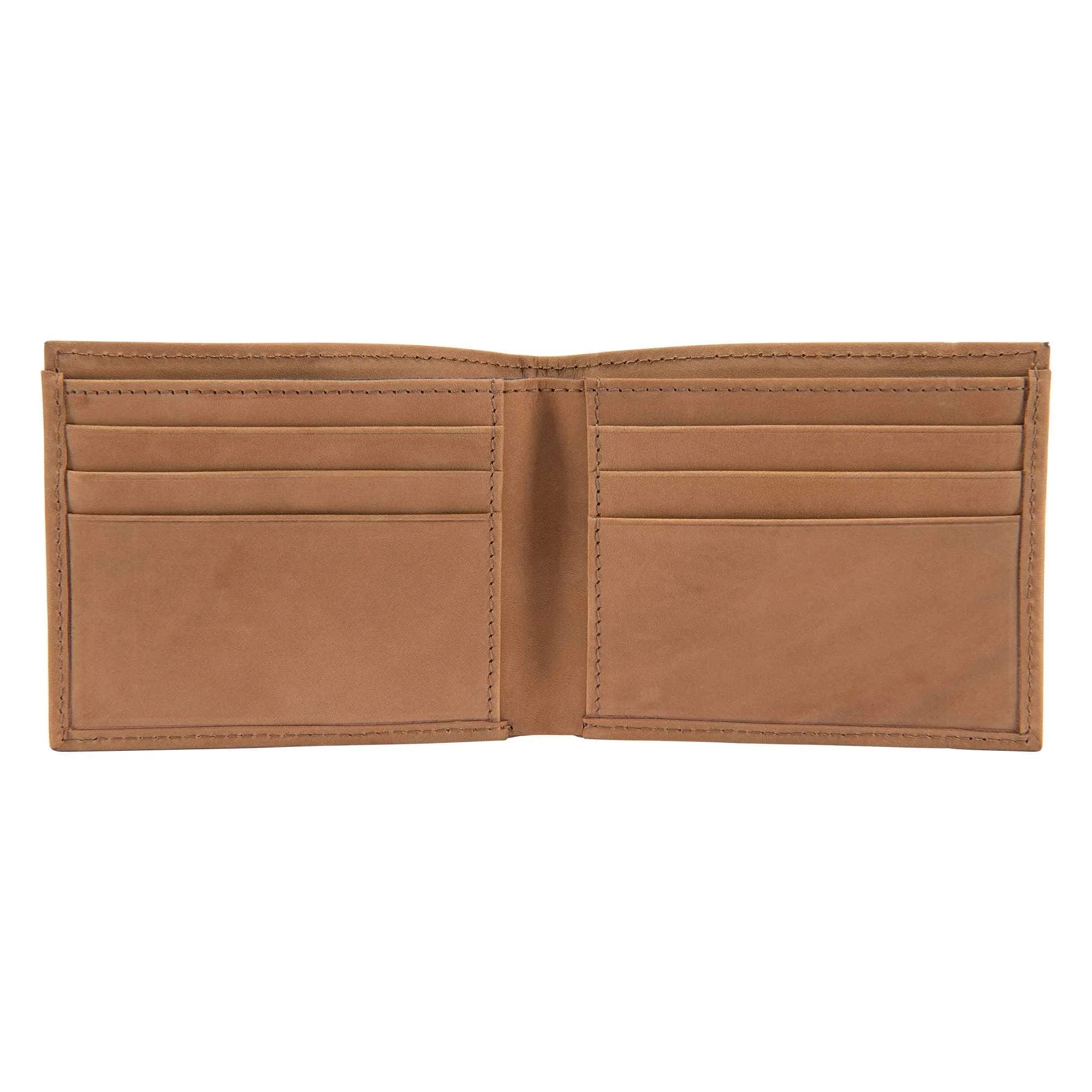 Saddle Leather Bifold Wallet