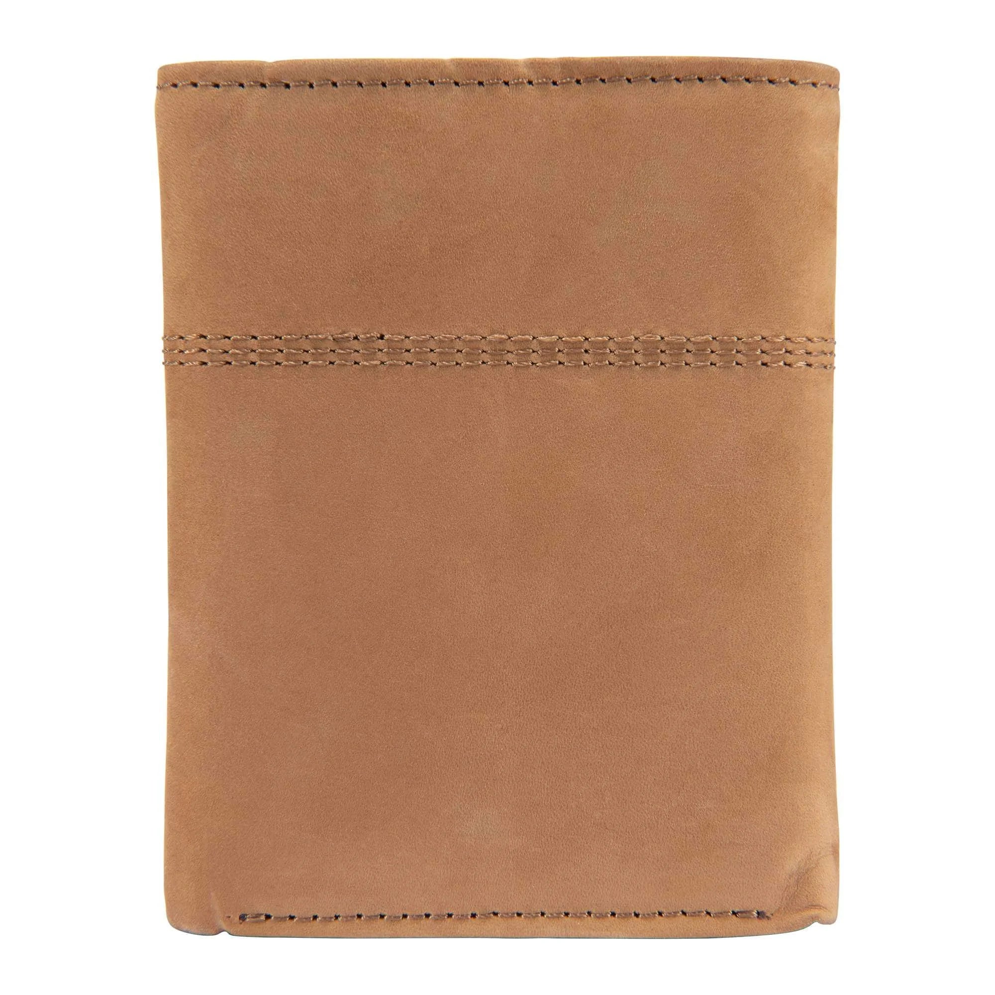 Saddle Leather Trifold Wallet