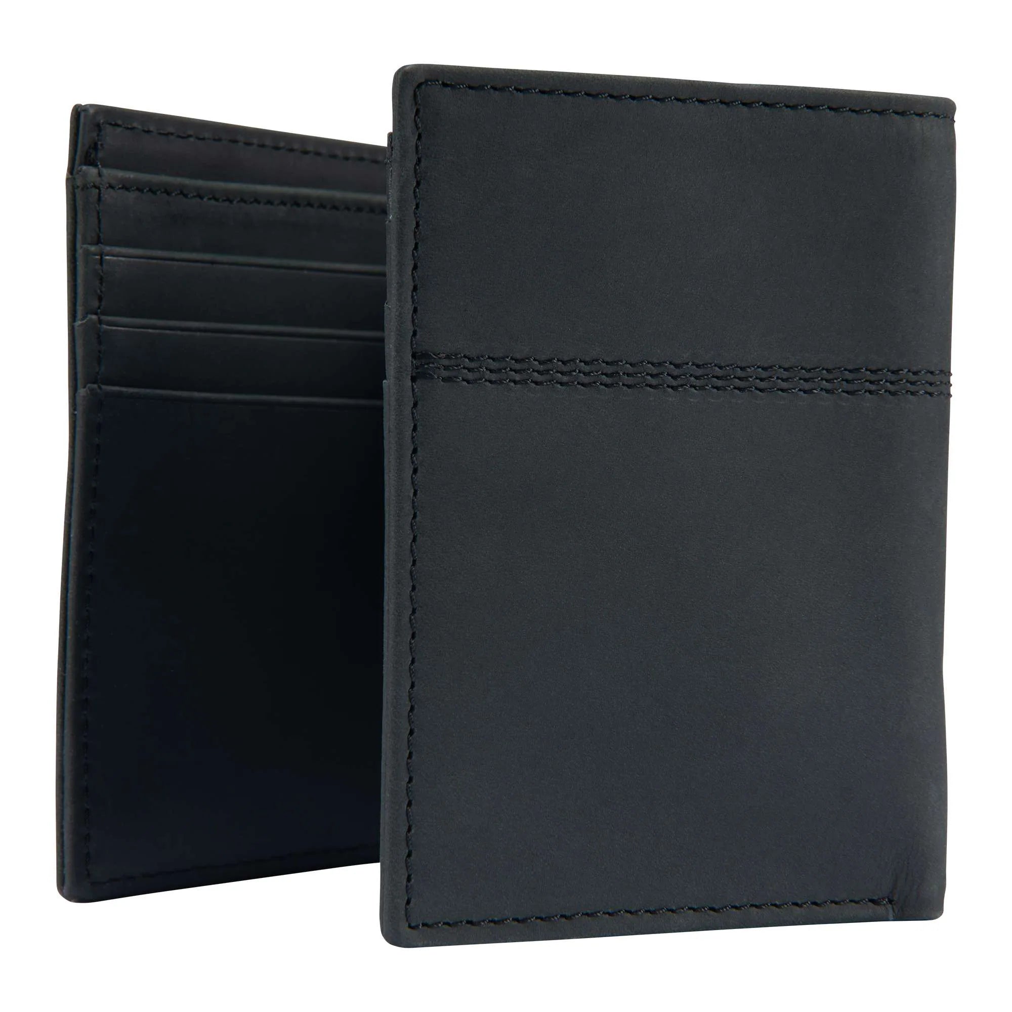 Saddle Leather Trifold Wallet
