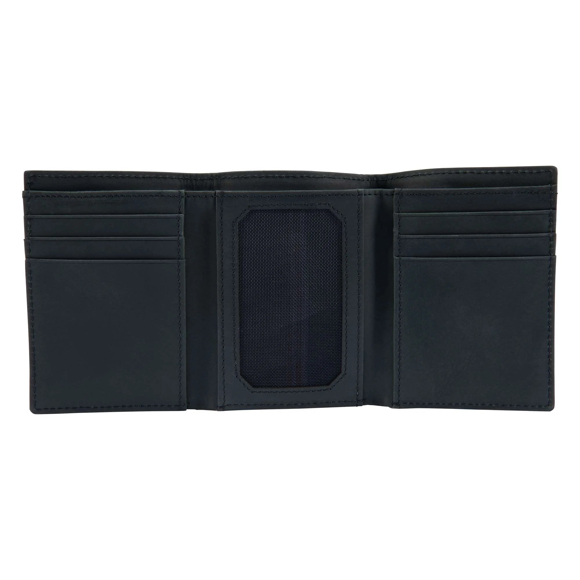 Saddle Leather Trifold Wallet