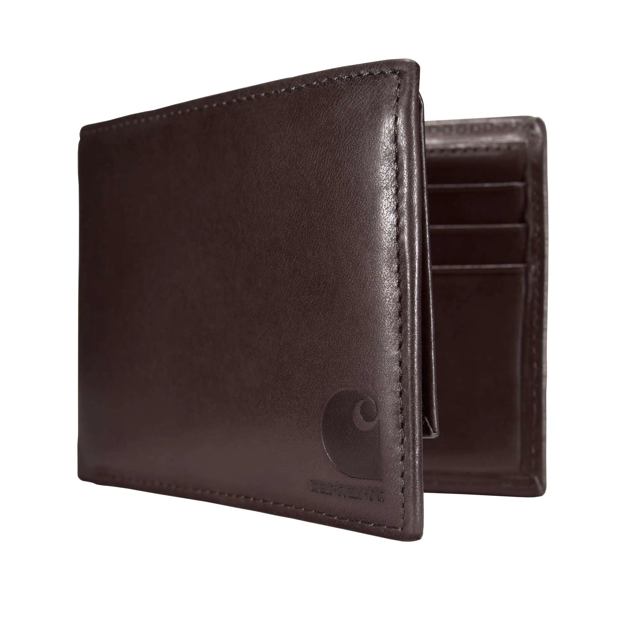 Oil Tan Leather Passcase Wallet