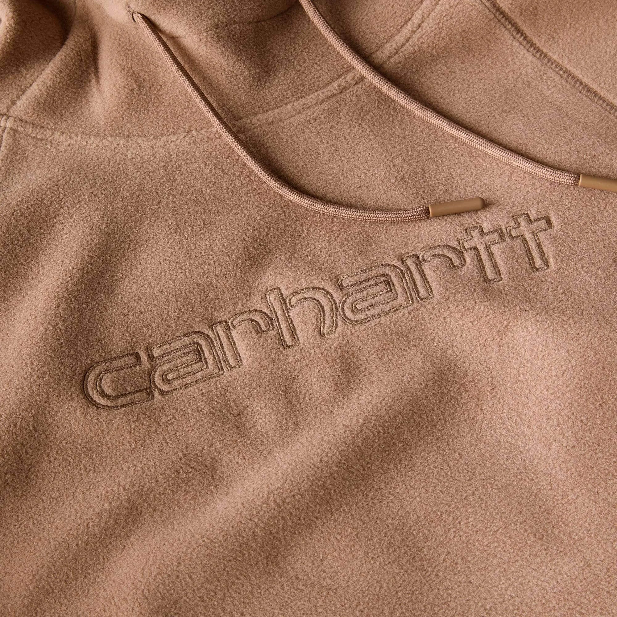 Women's Carhartt Force® Oversized-Fit Fleece Hooded Sweatshirt