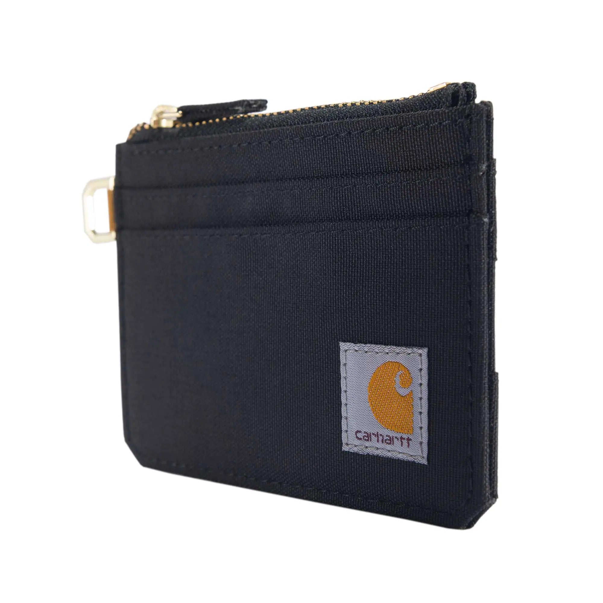 Nylon Duck Zippered Card Keeper Wallet
